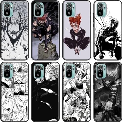 Garou One Punch Man For Xiaomi Redmi Note 9 8 Pro 8T 9S 7 6 K40 10 Pro Case For Redmi 9A 8A 7A 9T 9C 9 Coque