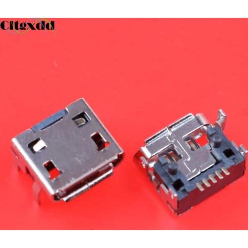 Cltgxdd 2pcs/Lot Micro USB Charging Port For JBL Charge FLIP 3 Bluetooth Speaker Female 5 Pin Type B USB Dock Socket Connector