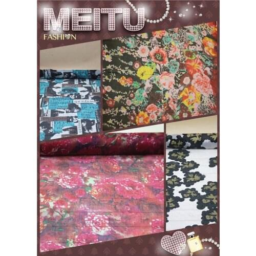 #DD 100% Silk fabric chiffon for dress scarves print,color:as pictures,width:130cm,thickness:5-6mm,sell by 3m