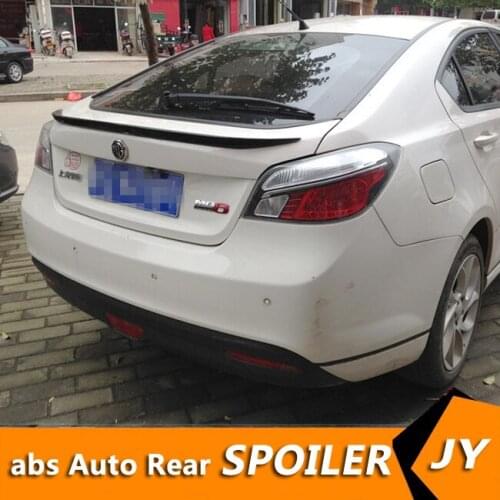 For MG MG6 Spoiler 2011-2015 MG6 spoiler High Quality ABS Material Car Rear Wing Primer Color Rear Spoiler
