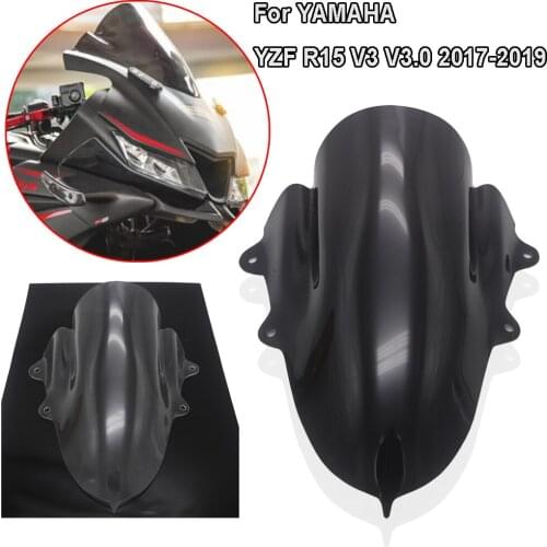 For YAMAHA YZF-R15 V3 V3.0 17-19 Motorcycle Front windshield goggles Sun visor windshield