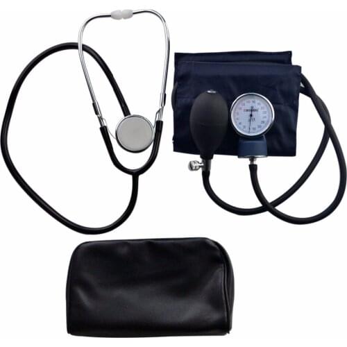 JTKENS Health Care Professional Medical Blood Pressure Monitor Stethoscope Meter Estetoscopio Aneroid Sphygmomano Measure Device