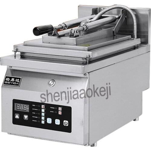 Commercial Dumpling Frying pan Electric Dumpling Fry machine electric fryer Digital Computer control Auto-thermostat 220v 3200w