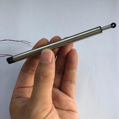 Small Electric Push Rod Telescopic Rod DC 3V5V Micro Mini Wireless Control Remote Control Lifting Rod Linear Motor