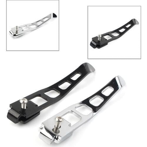 Motorcycle Kickstand Extension Kit For Harley Davidson Dyna Low Rider FXDLS 0510-0318 Black/Chrome