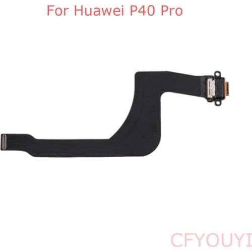 Original For Huawei P40 Pro USB Charger Dock Connector Charging Port Flex Cable Replacement Part