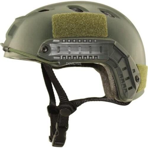 Half Covered Army Shooting Helmet Lightweight Tactical Combat Helmet Head Protective Military Airsoft Paintball Combat Helmets
