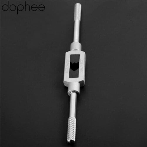 Adjustable Tap Wrench for M3-M12 1/16" to 1/2" American Standard Tap Handle Steel Tapping Threading Tools for Metalworking