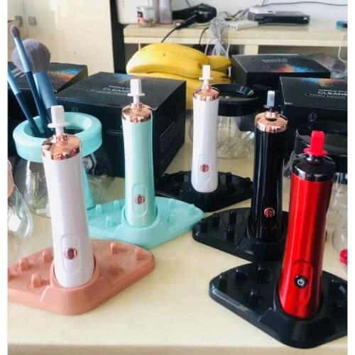 Makeup Brush Cleaner Fast Electric Dryer Battery Models Two Color Make Up Brushes Wash Cleanser Profession Cleaning Machine Tool