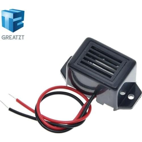 GREATZT Alarm Buzzer DC 12V 85dB Mini Electronic Alarm Buzzers Constant Tone