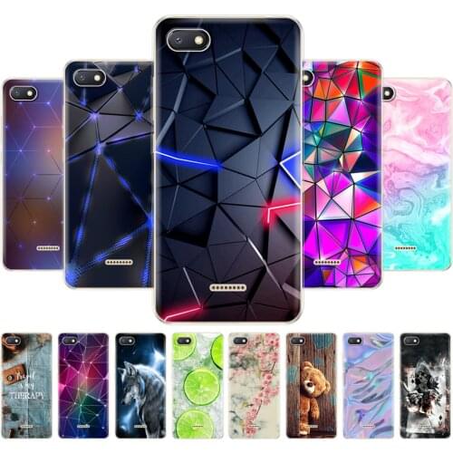 Silicon case For xiaomi Redmi 6a Case Full Protection Soft tpu Back Phone Cover for xiaomi Redmi 6 A bumper Hongmi 6a Coque