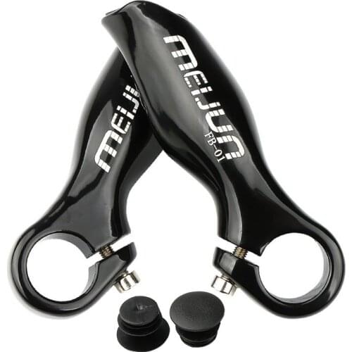 Bicycle Aluminum Alloy Rest Mate Handle Mountain Bike Horn Handle Clevis Handlebar Folding Bicycle Handlebar