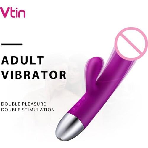 G Spot Rabbit Dildo Vibrator For Women Orgasm Toys Powerful Masturbation Vaginal Clitoral Massager Sex Toy for Women
