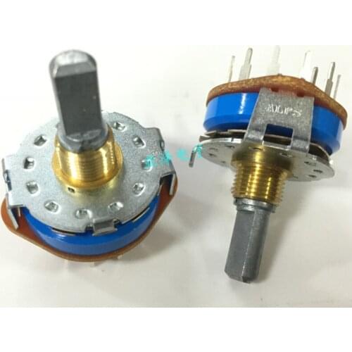 Japan SRRM264300 band switch 2 knife 6 gear switch switch shaft length 20MM