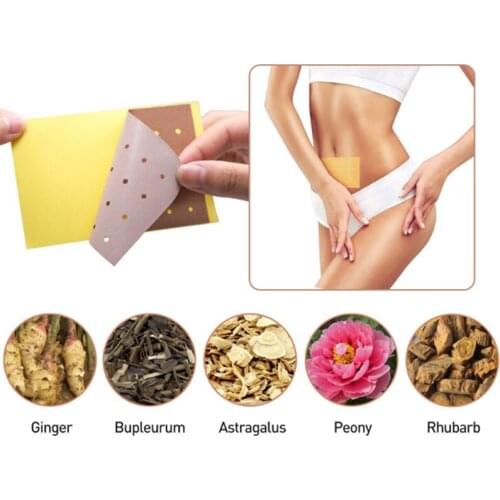 12Pcs Wonder Slimming Patch Belly Abdomen Weight Loss Fat Burning Slim Patch Cream Navel Stick Efficacy Strong New