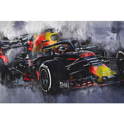 5D Full Drill diamond painting f1 racing get away rhinestones diamond embroidery diamond mosaic cross stitch Home decor Craft