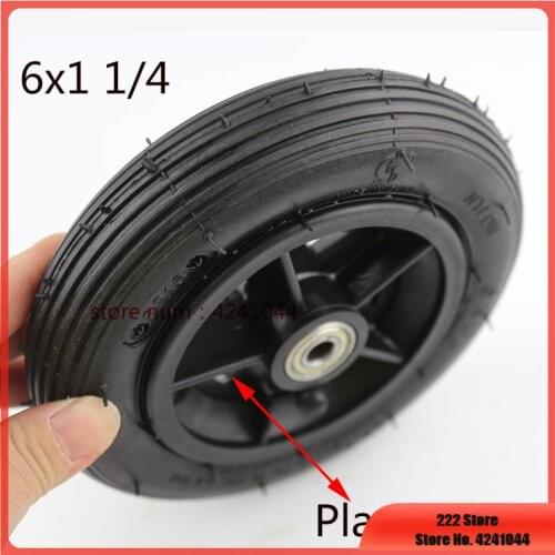 6x1 1/4 tyre 6 Inch Pneumatic Tire Motorcycle 150MM Scooter Inflation Wheel With Hub With Inner Tube Electric Scooter tire