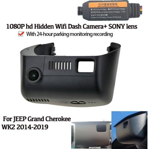 Car Hidden 1080P Wifi Recorder Dash Cam Camera For JEEP Grand Cherokee WK2 2014-2019 Novatek 96658 High quality Night Vision