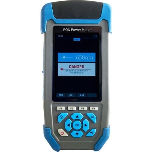 Manufacturer Pricing Mini FC SC APC 3.5-inch screen standard OPM module functions 3239C 10G PON fiber optic power meter