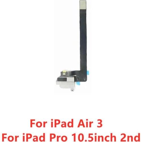 For ipad Air 3 Headphone Audio earphone Jack Dock Port Connector Flex Cable Replacement Parts for ipad Pro 10.5 2nd