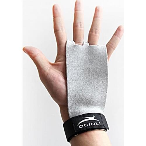 1 Pair Hand Grip Synthetic Leather Crossfit Gymnastics Guard Palm Protectors Glove Pull Up Bar Weight Lifting Guantes Gym Gloves