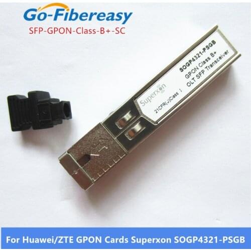 SFP Transceiver Module OLT GPON Class B+ SC Connector SFP Fiber Optic Modules compatible with Huwei/ZTE GPON Cards SFP Modules