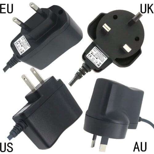 New AC 100-240V to DC 4.2V 800mA Power Supply Adapter Universal Charger US/EU/UK/AU Plug 5.5*2.1mm for LED Light Fast Shipping