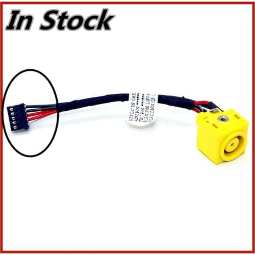 New Laptop DC Power Jack Cable For Lenovo ThinkPad T410 T410i T420i T430 DC Charging Socket Connector Port Wire Cord