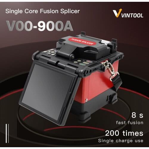 Single Core Optical Fusion Splicing Machine 4 Motors Automatic FTTH Fiber Fusion Splicer FC-6S