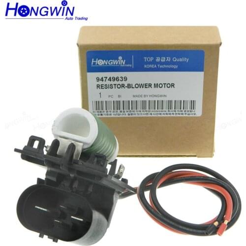 Genuine No.:94749639 Radiator Fan Blower Motor Resistance Fits Chevrolet Cruze 1.8L Opel Astra Zafira,Vectra 2006- 3134503108