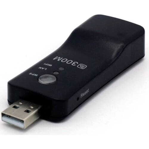 Hot Sale 300Mbps Universal Wireless TV Network Wifi Adapter WPS Wi-fi Repeater RJ-45 Network Cable for Samsung LG Sony TV