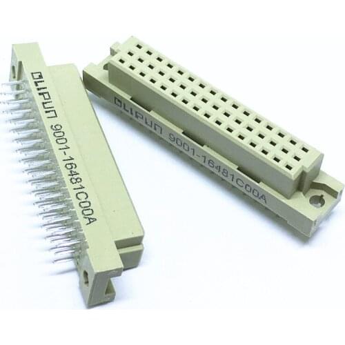 European-style socket 9001-15481C00A 9001-16481C00A three-row 48-core Bent Pin Male, straight PIN female head