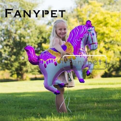 50pcs big Animals flying Horse Helium Foil Balloons Wedding Room Romantic Surprise Birthday Party Decoration Globos baby shower