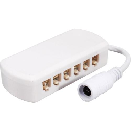 1pcs 12 Way LED Cabinet Light Distribution Box Downlight Block Terminal Connection Box Drop Shipping