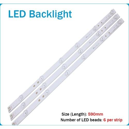 59cm LED backlight for LG 32" TV 32MB25VQ 6916l-1974A 1975A 1981A lv320DUE 32LF5800 32LB5610 innotek drt3.0 compatible Brand New