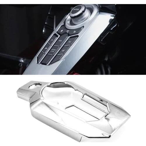 Motorcycle Accessories Center console Switch Panel Cover Chrome Garnish For HONDA Golden Wing GL1800 GL 1800 2018 2019 2020