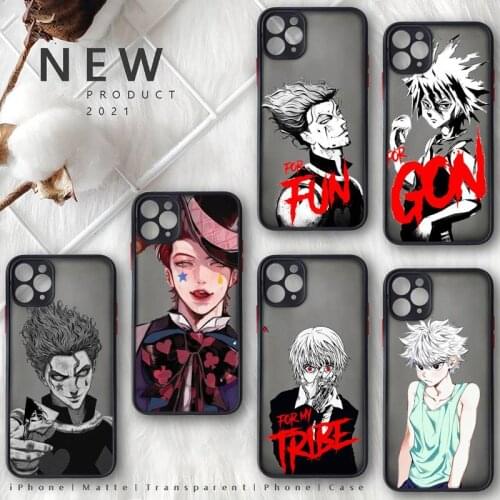 Hunter x Hunter Hisoka Phone Case Matte Transparent for iphone 11 12 pro mini XS XR X max 7 8 plus TPU Mobile bags coque shell