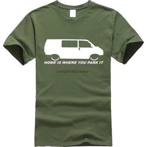 Men High Quality Tee Germany Car T4 T Shirt Campers Van Transporter Bus Dad Kombi Dub Personalised Gift New Top O-Neck T-Shirt