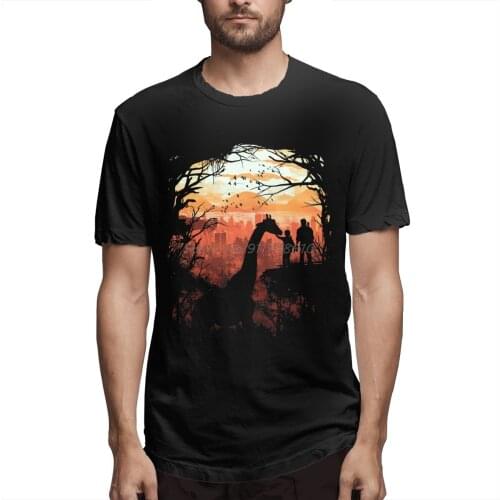 The Last Of Us Game T Shirt Oversized Cotton Custom Short Sleeve T Shirt Men Cotton Tees Streetwear Harajuku