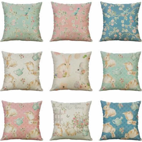 Printing Home Cotton Knit Linen Decor Case High cover pillow quality shivering