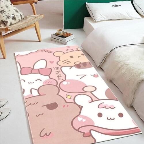 Carpets For Living Room Non-slip Bedroom Decoration Furry Mat Dinosaur Baby Home Decor for Room Cute Door Bathroom Floor Mat
