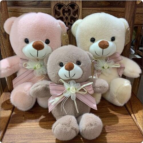 Cartoon Cute Soft Stuffed Teddy Bear Doll Plush Toys for Kid Children Baby Girls Gifts