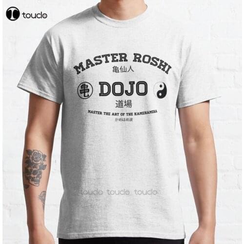 New Master Roshi Dojo V1 Classic Anime T-Shirt Cotton Men Tee Shirt