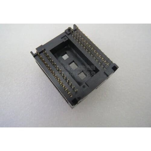 Original IC Test Seat 656-2562211 TSOP56 SSOP56 Burning Programmer TSOP56 Socket Adapter 14X14MM Pitch 0.4mm