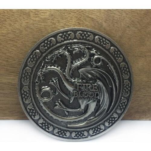 BuckleClub zinc alloy fire and blood belt buckle jeans gift belt buckle FP-03686 LUXURIOUS western cowboy belt buckle