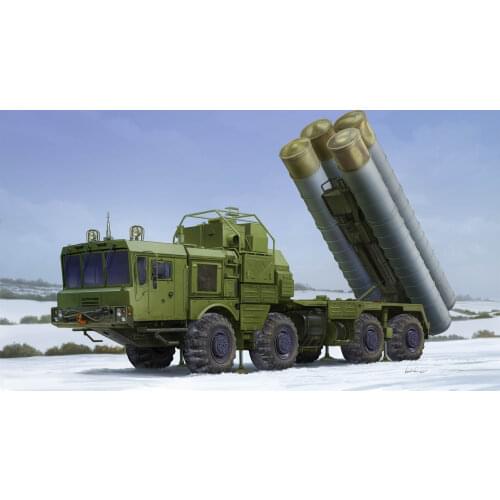 Trumpeter 01057 1/35 40N6 of 51P6A TEL S-400 Missile launch vehicle
