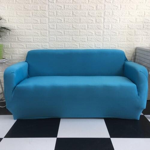 Solid Color Sofa Cover Big Elasticity Stretch Couch Cover Loveseat Sofa Corner Sofa Towel Furniture Cover 1/2/3/4 Seater