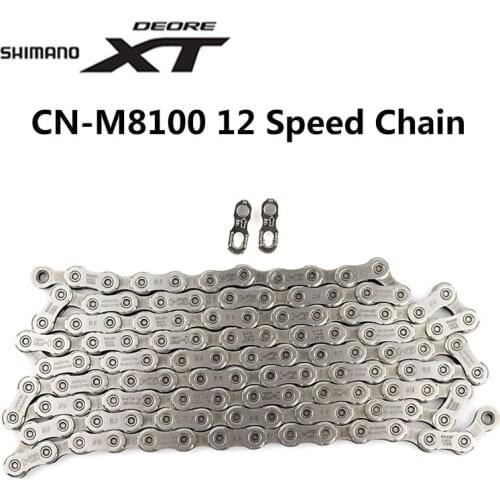 SHIMANO Deoer XT CN M8100 Chain 12-Speed Mountain Bike Bicycle Chain 116L CN-M8100 MTB 12S Road Bike Chain