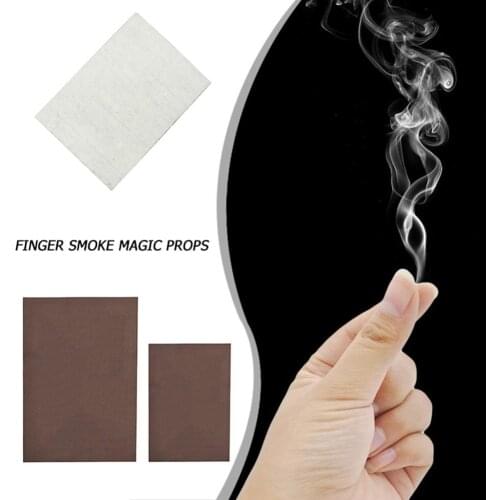 Funny Magic Smoke From Finger Tips Mysterious Magic Trick Props Hand Rub Smoke Empty Out Of Smog Super Cool Play Magie