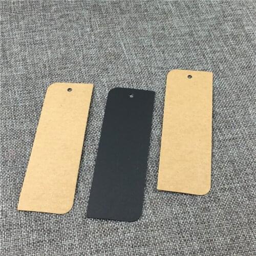 12x4cm 100Pcs/Lot Long Stripe Creative Shape Hang Tag Blank Circular Arc Clothing Luggage Labels Gifts Marks Hang Tags Popular